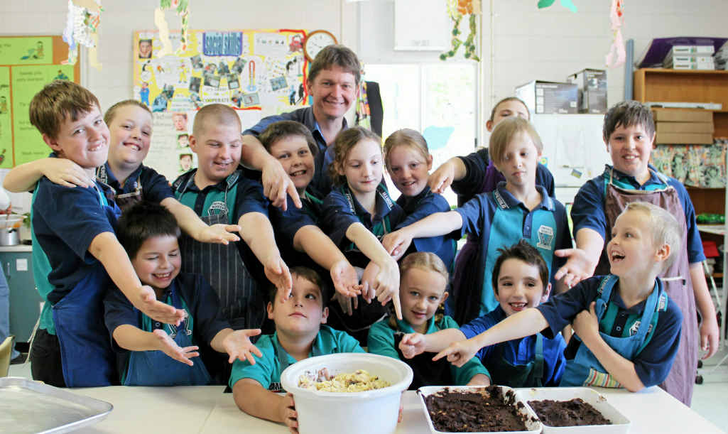 Special needs students at Emerald North State School turned into junior masterchefs for last year’s Disability Action Week celebrations. Special needs students at Emerald North State School turned into junior masterchefs for last year’s Disability Action Week celebrations.